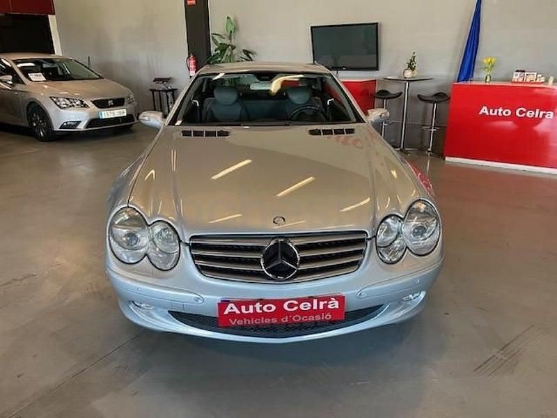 Usado Mercedes SL350 245 CV (180 kW) 2005 Gris / plata Descapotable