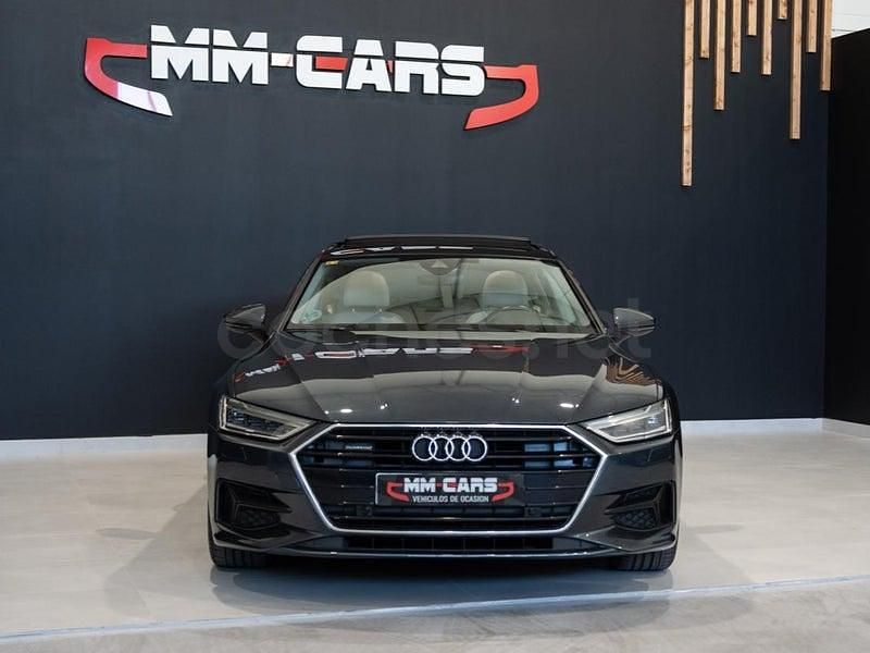 Usado Audi A7 204 CV (150 kW) 2019 Azul Berlina