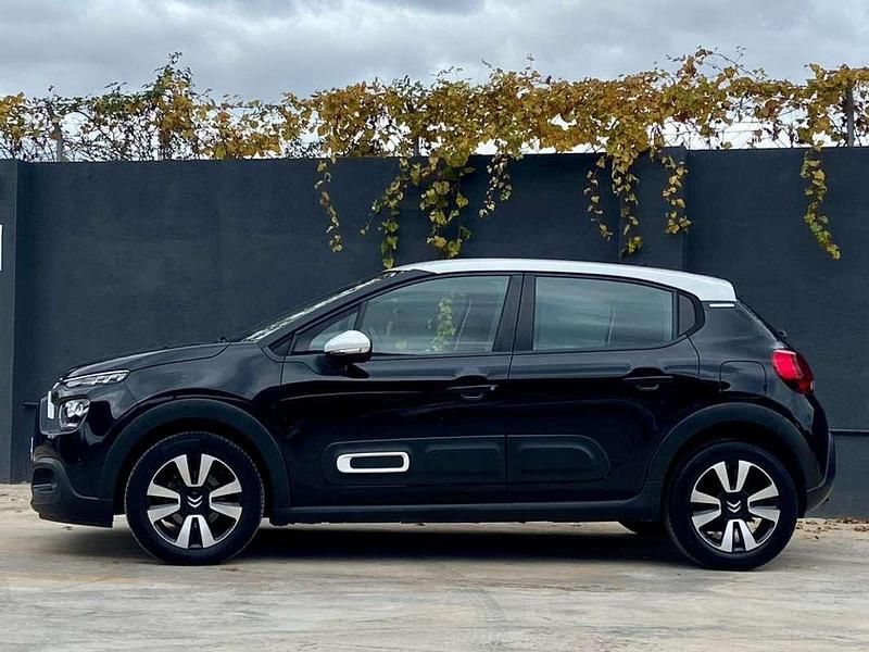 Usado Citroën C3 PureTech 110 CV (80 kW) 2022 Negro Utilitario