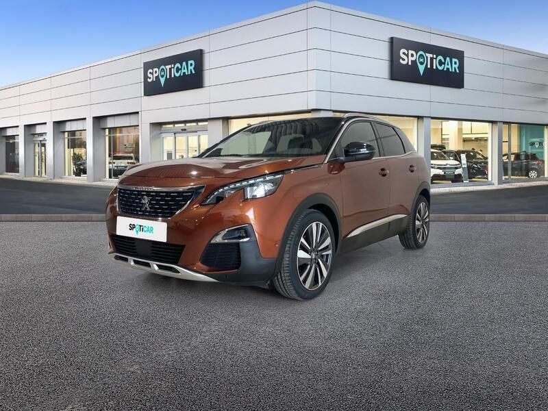 Marrón Usado 2018 Peugeot 3008 GT-line Monovolumen | 17.450 € (Precio justo) - Imagen 1/4