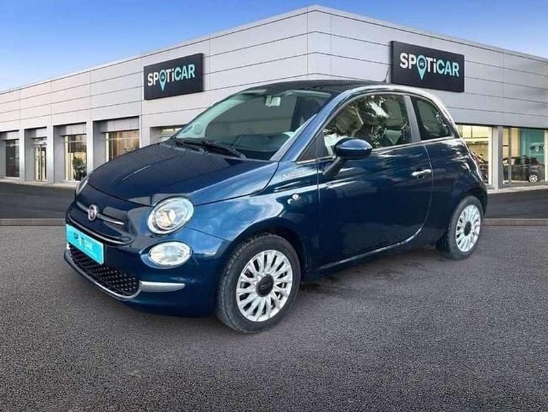Usado Fiat 500 Dolcevita 71 CV (52 kW) 2022 Azul Berlina
