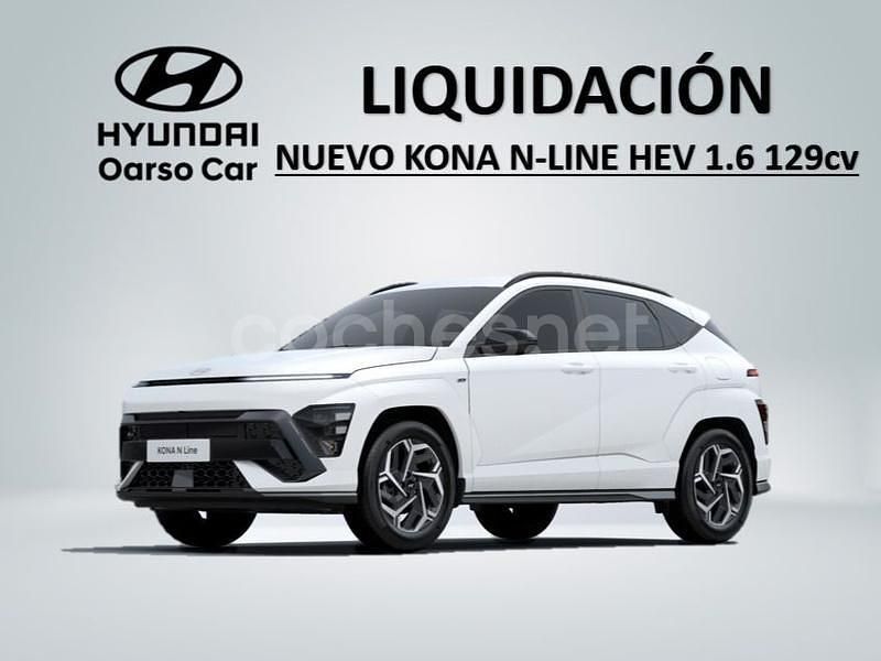 Blanco Nuevo 2024 Hyundai Kona N Line SUV | 28.990 € (Precio justo) - Imagen 1/1