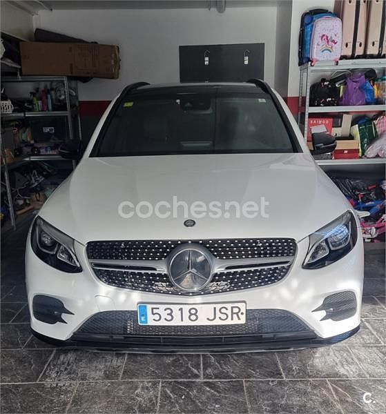 Blanco Usado 2016 Mercedes GLC250 AMG line SUV | 26.500 € (Precio justo) - Imagen 1/4