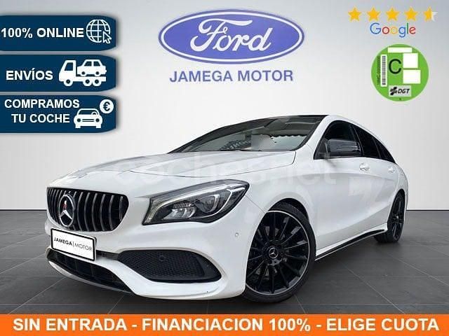 Blanco Usado 2018 Mercedes CLA220 Shooting Brake Familiar | 27.990 € (Caro) - Imagen 1/4