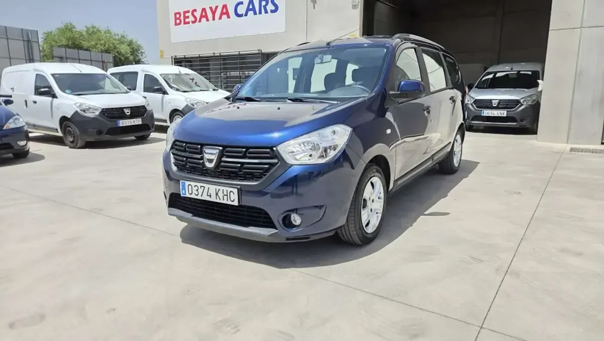 Usado Dacia Lodgy Comfort 102 CV (75 kW) 2018 Azul Monovolumen
