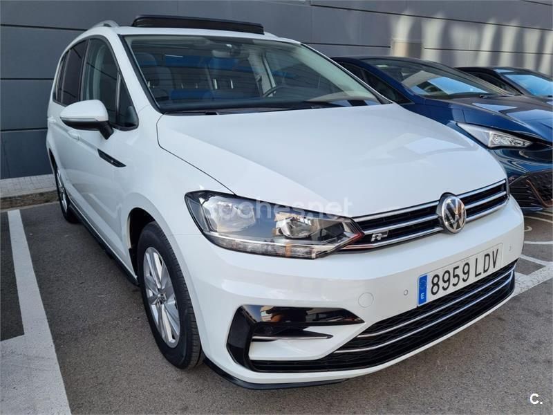 Blanco Usado 2020 VW Touran Sportline Monovolumen | 24.000 € (Buen precio) - Imagen 1/4