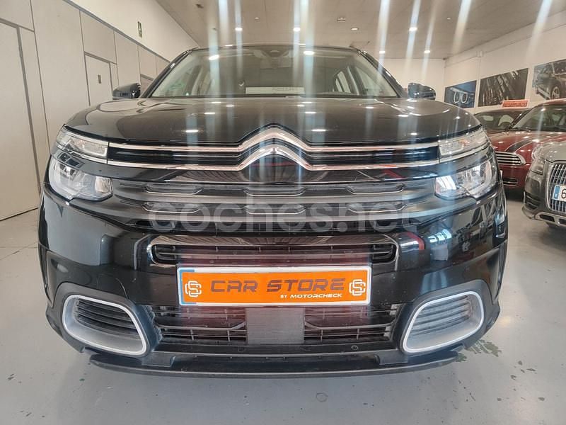Negro Usado 2019 Citroën C5 Aircross PureTech SUV | 15.600 € (Caro) - Imagen 1/4