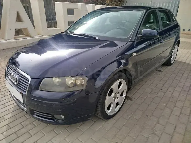 Usado Audi A3 Ambiente 140 CV (102 kW) 2007 Negro Utilitario