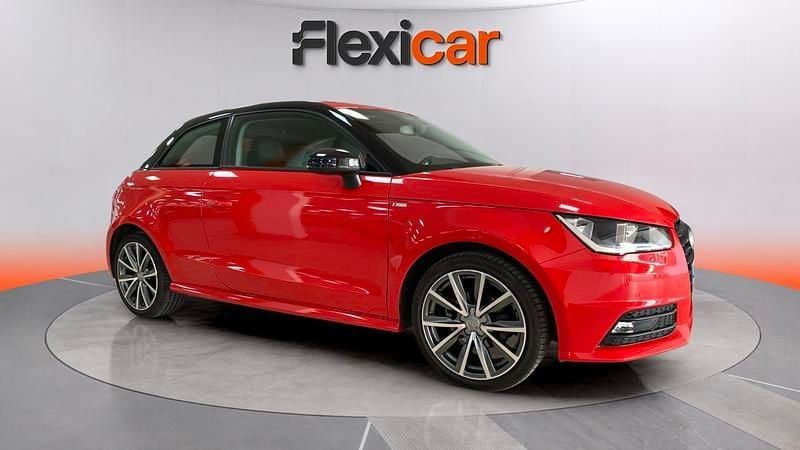 Usado Audi A1 Premium 95 CV (69 kW) 2016 Rojo Utilitario
