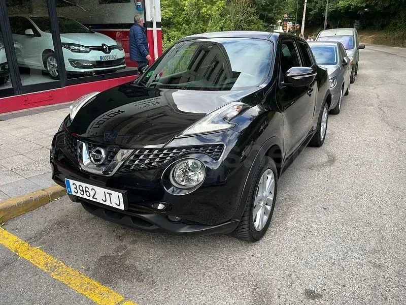Usado Nissan Juke Tekna 110 CV (80 kW) 2016 Negro SUV