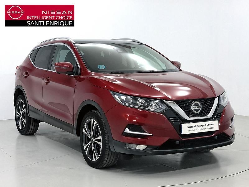 Rojo Usado 2021 Nissan Qashqai N-Connecta SUV | 20.900 € (Buen precio) - Imagen 1/4