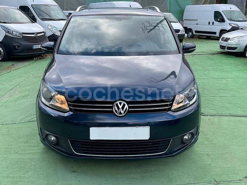 Azul Usado 2015 VW Touran Sportline Monovolumen | 10.800 € (Super precio) - Imagen 1/4