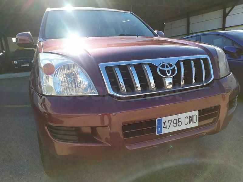 Usado Toyota Land Cruiser 163 CV (119 kW) 2003 Granate SUV