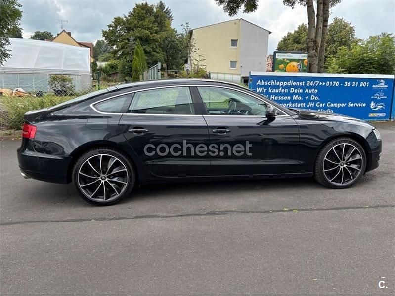 Negro Usado 2010 Audi A5 Sportback S-Line Berlina | 10.000 € (Buen precio) - Imagen 1/4