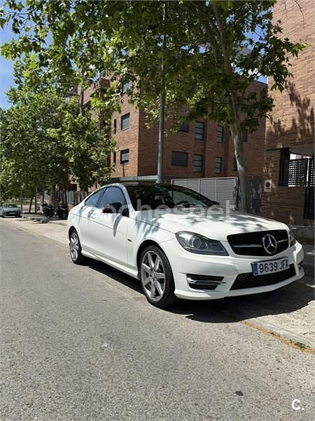 Blanco Usado 2015 Mercedes C220 Coupe | 19.000 € (Super precio) - Imagen 1/4