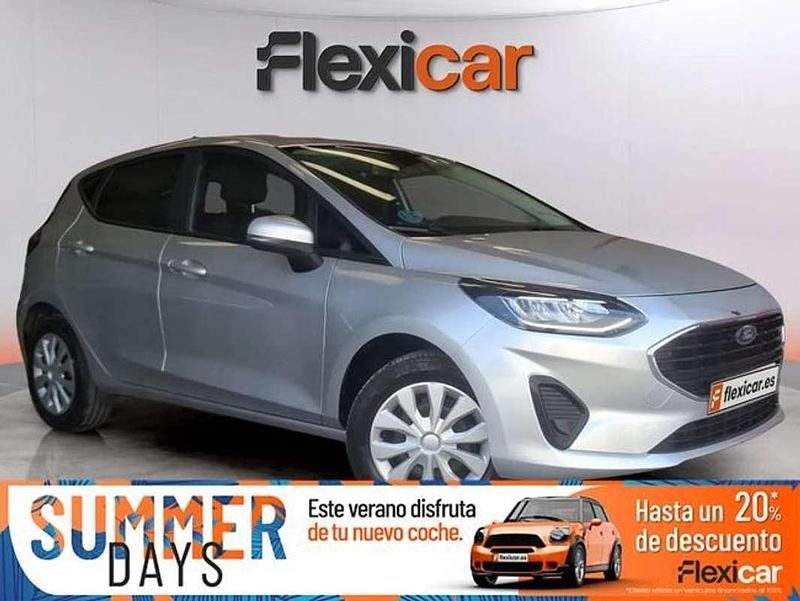 Gris Usado 2022 Ford Fiesta Trend+ Utilitario | 10.990 € (Precio justo) - Imagen 1/4