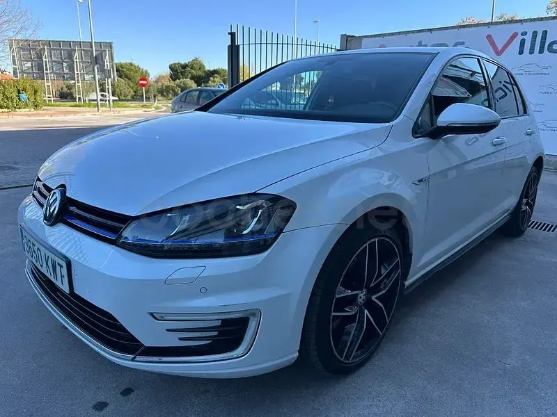 Usado VW Golf VII GTE 204 CV (150 kW) 2015 Blanco Berlina