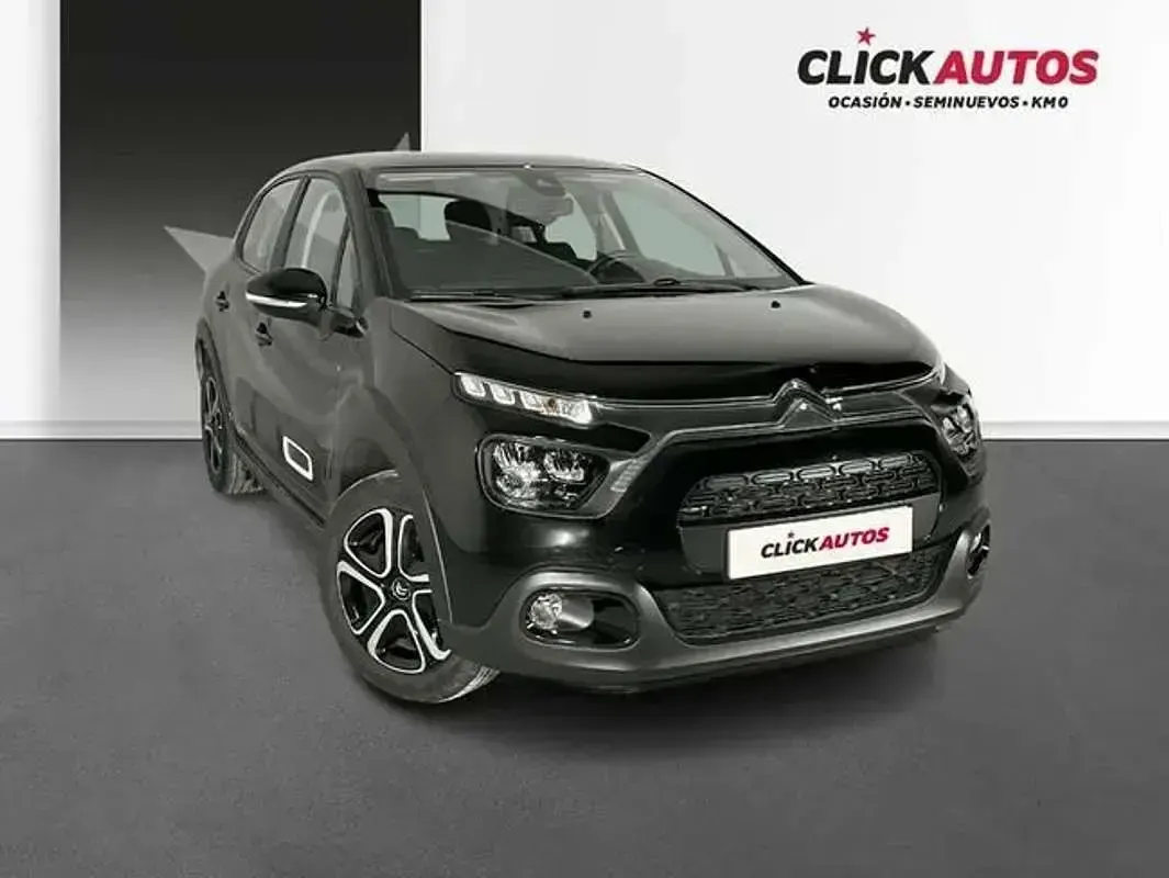 Usado Citroën C3 83 CV (61 kW) 2024 Negro Utilitario