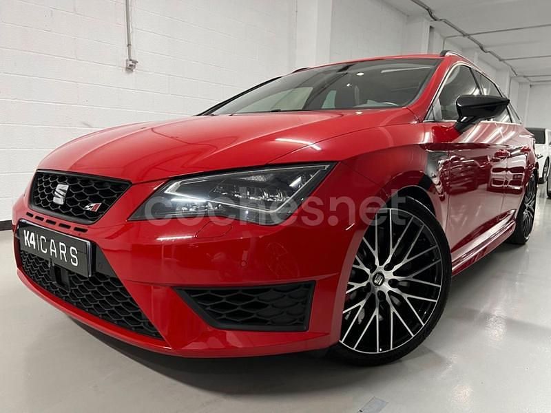 Usado Seat Leon CUPRA 300 CV (220 kW) 2016 Rojo Familiar