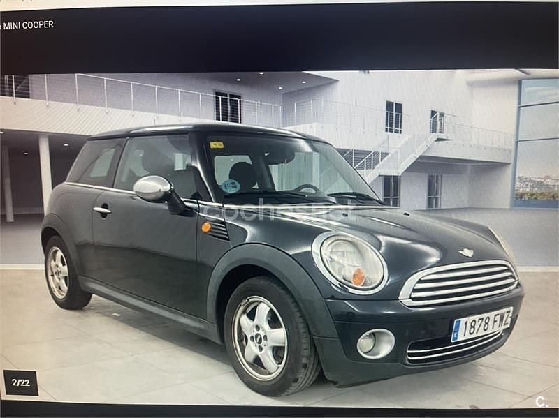 Usado Mini Cooper 120 CV (88 kW) 2007 Negro Utilitario