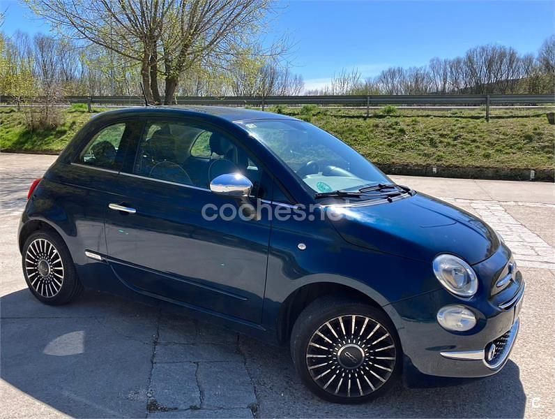 Usado Fiat 500 Pop 69 CV (50 kW) 2016 Azul Berlina