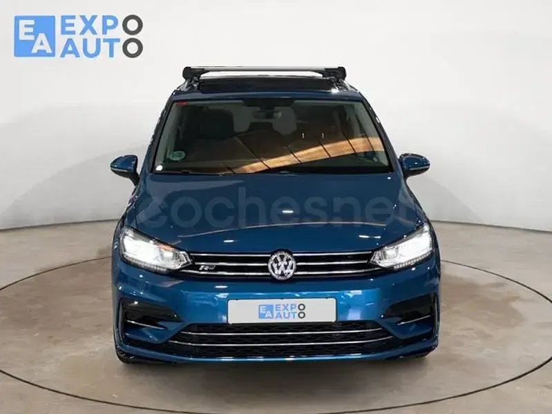 Usado VW Touran Sportline 150 CV (110 kW) 2019 Azul Monovolumen