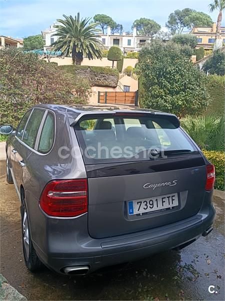 Usado Porsche Cayenne S 340 CV (250 kW) 2007 Gris / plata SUV