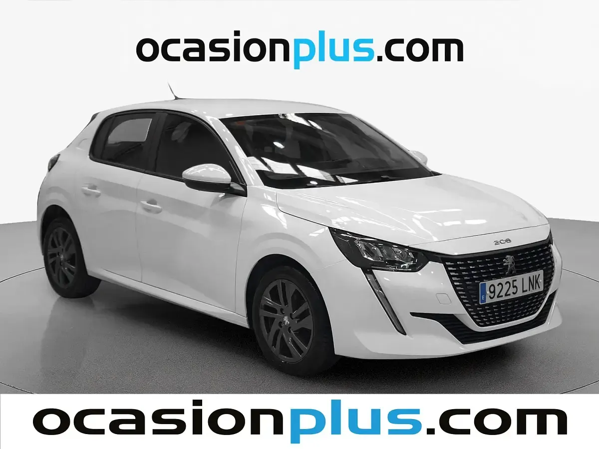 Usado Peugeot 208 Active 102 CV (75 kW) 2021 Blanco Utilitario