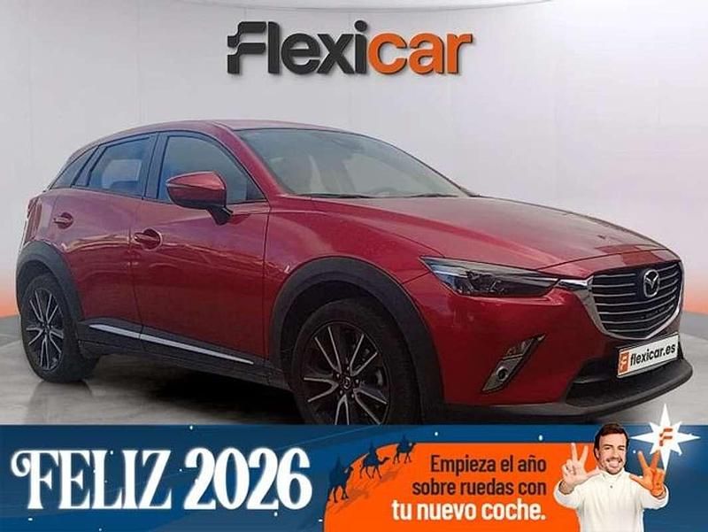 Rojo Usado 2017 Mazda CX-3 Luxury SUV | 11.990 € (Super precio) - Imagen 1/4