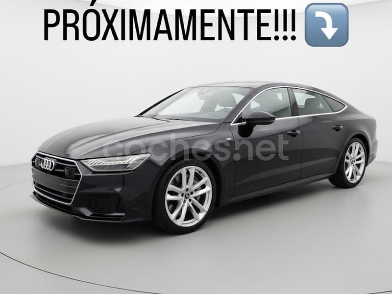 Negro Usado 2023 Audi A7 Berlina | 54.999 € (Precio justo) - Imagen 1/4
