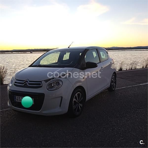 Usado Citroën C1 Feel 82 CV (60 kW) 2018 Blanco Utilitario