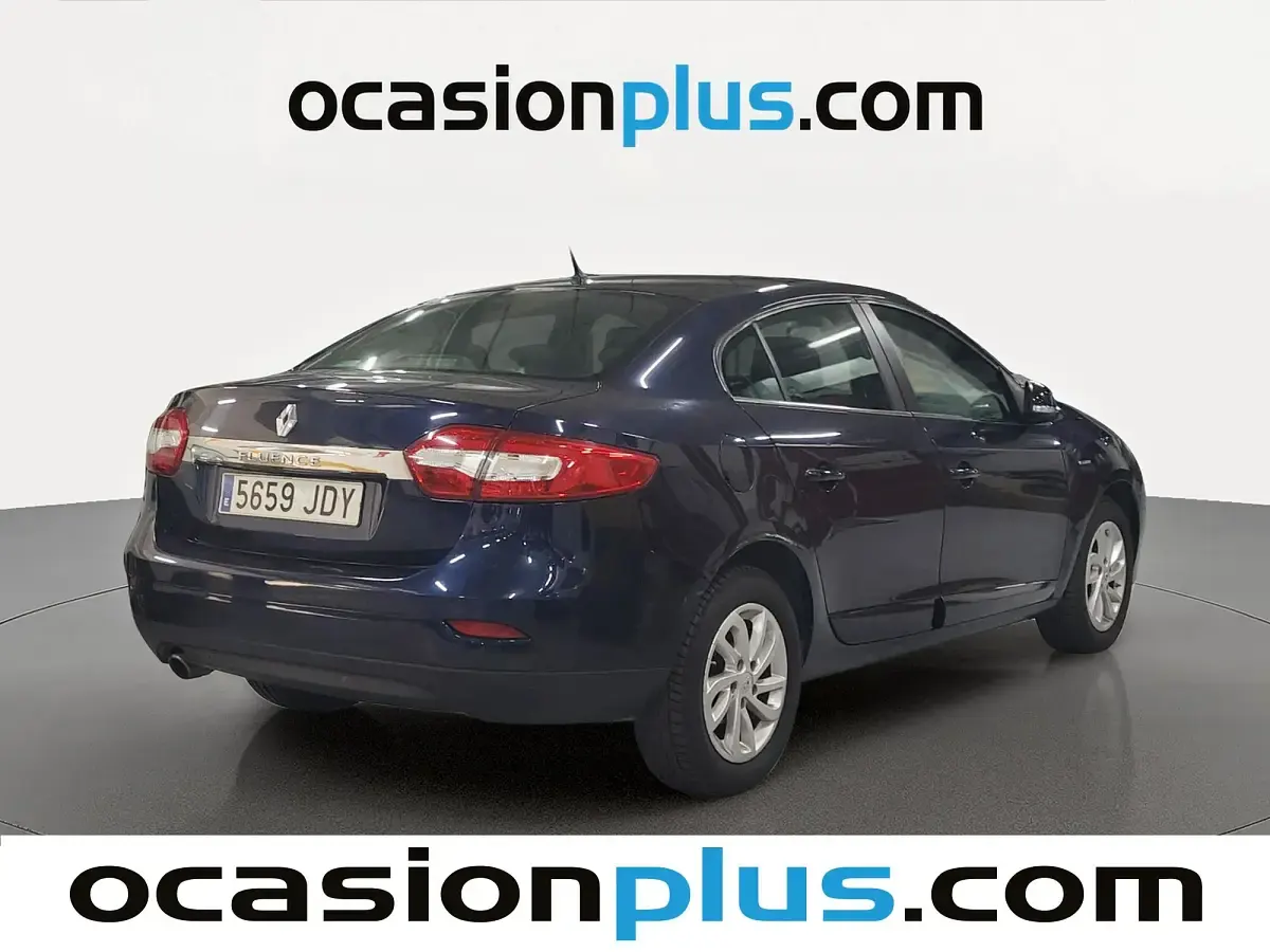 Usado Renault Fluence LIMITED 110 CV (80 kW) 2015 Azul Berlina