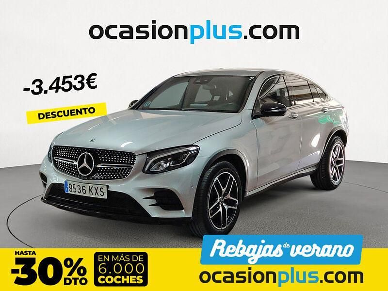 Gris / plata Usado 2019 Mercedes GLC220 Coupe | 37.490 € (Precio justo) - Imagen 1/3