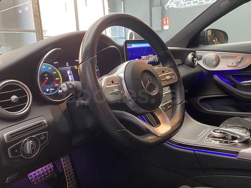 Usado Mercedes C300 245 CV (180 kW) 2019 Gris / plata Coupe