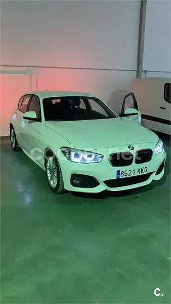 Usado BMW 116 Efficient Dynamics 116 CV (85 kW) 2018 Blanco Utilitario