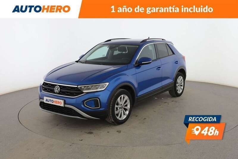 Amarillo Usado 2023 VW T-Roc Life SUV | 23.809 € (Precio justo) - Imagen 1/3