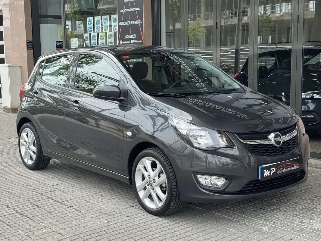 Usado Opel Karl Selective 75 CV (55 kW) 2017 Gris Utilitario