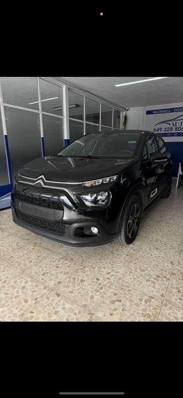 Usado Citroën C3 PureTech 82 CV (60 kW) 2024 Negro Utilitario
