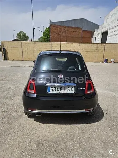 Usado Fiat 500 Dolcevita 70 CV (51 kW) 2021 Negro Berlina