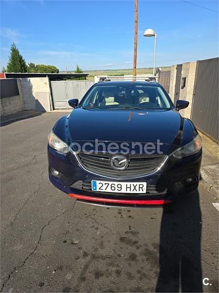 Azul Usado 2014 Mazda 6 Luxury Familiar | 6900 € (Buen precio) - Imagen 1/4