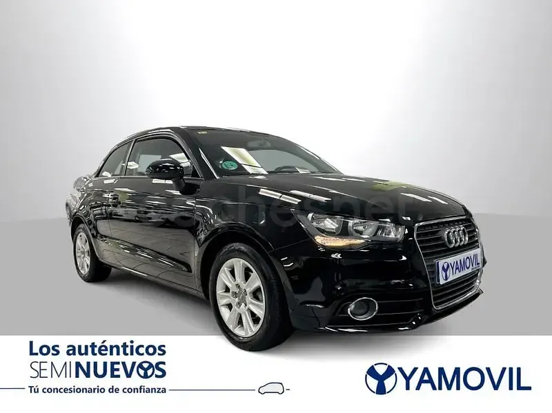 Usado Audi A1 Attraction 86 CV (63 kW) 2013 Negro Utilitario