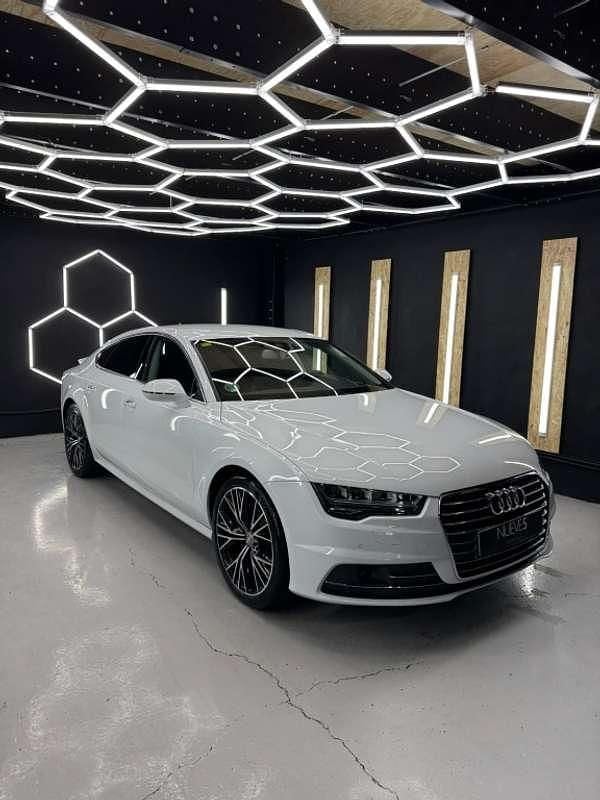 Usado Audi A7 Sportback 252 CV (185 kW) 2016 Blanco Utilitario