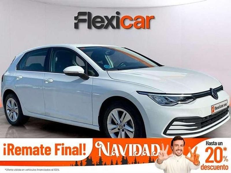Blanco Usado 2021 VW Golf VIII Utilitario | 16.890 € (Precio justo) - Imagen 1/4