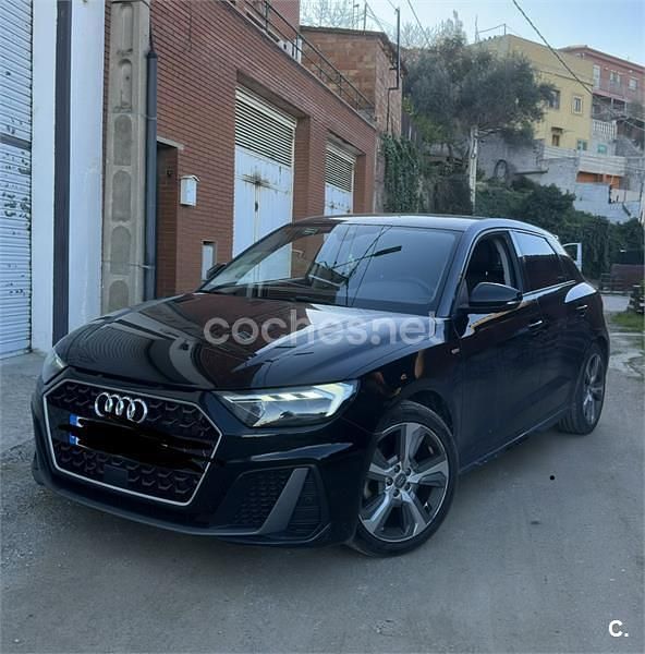 Usado Audi A1 Sportback S-Line 116 CV (85 kW) 2019 Negro Utilitario