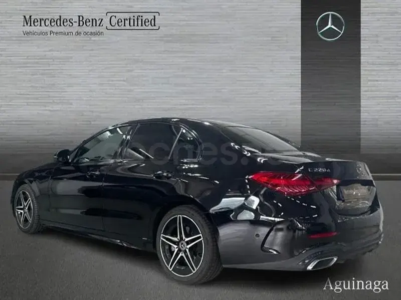 Usado Mercedes C220 200 CV (147 kW) 2022 Negro Berlina