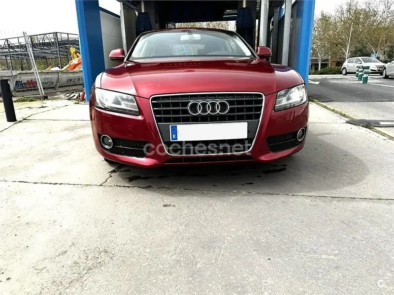 Usado Audi A5 190 CV (139 kW) 2008 Granate Coupe