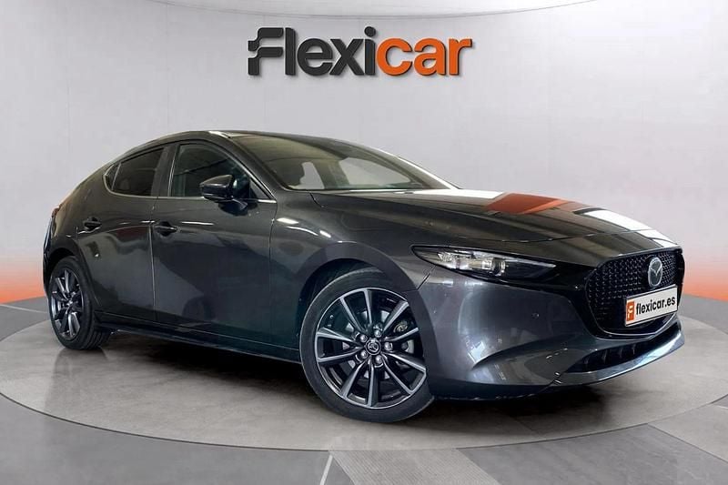 Gris Usado 2021 Mazda 3 Berlina | 20.690 € (Precio justo) - Imagen 1/4