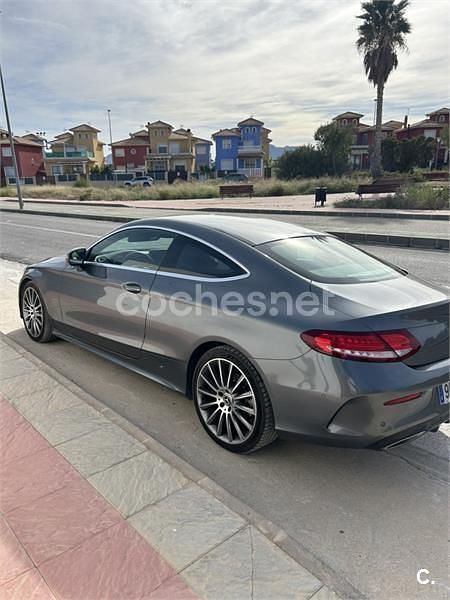 Usado Mercedes C220 170 CV (125 kW) 2017 Gris / plata Coupe