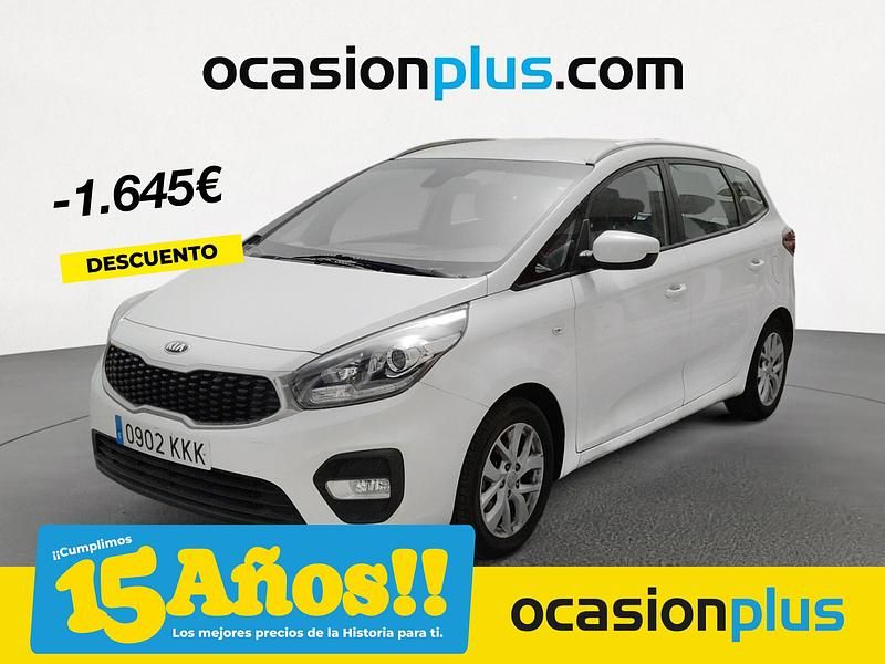 Blanco Usado 2018 Kia Carens Monovolumen | 13.350 € (Precio justo) - Imagen 1/4