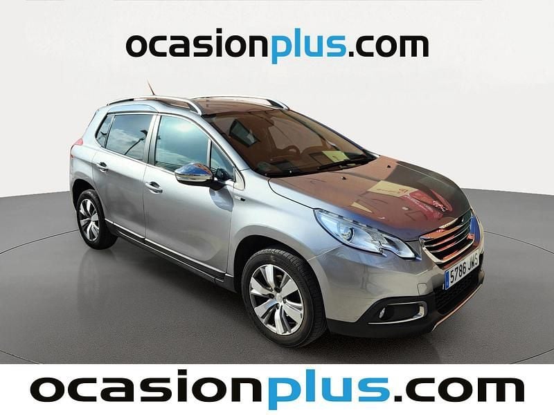 Usado Peugeot 2008 Style 100 CV (73 kW) 2016 Gris SUV